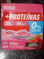 Yogur Proteínas Fresa 0%