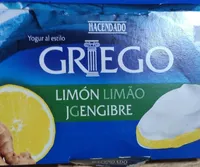 Yogurt Griego Limón y Jengibre