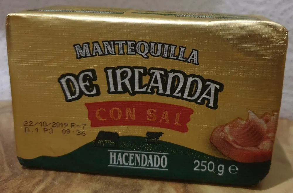 Mantequilla De Irlanda Con Sal