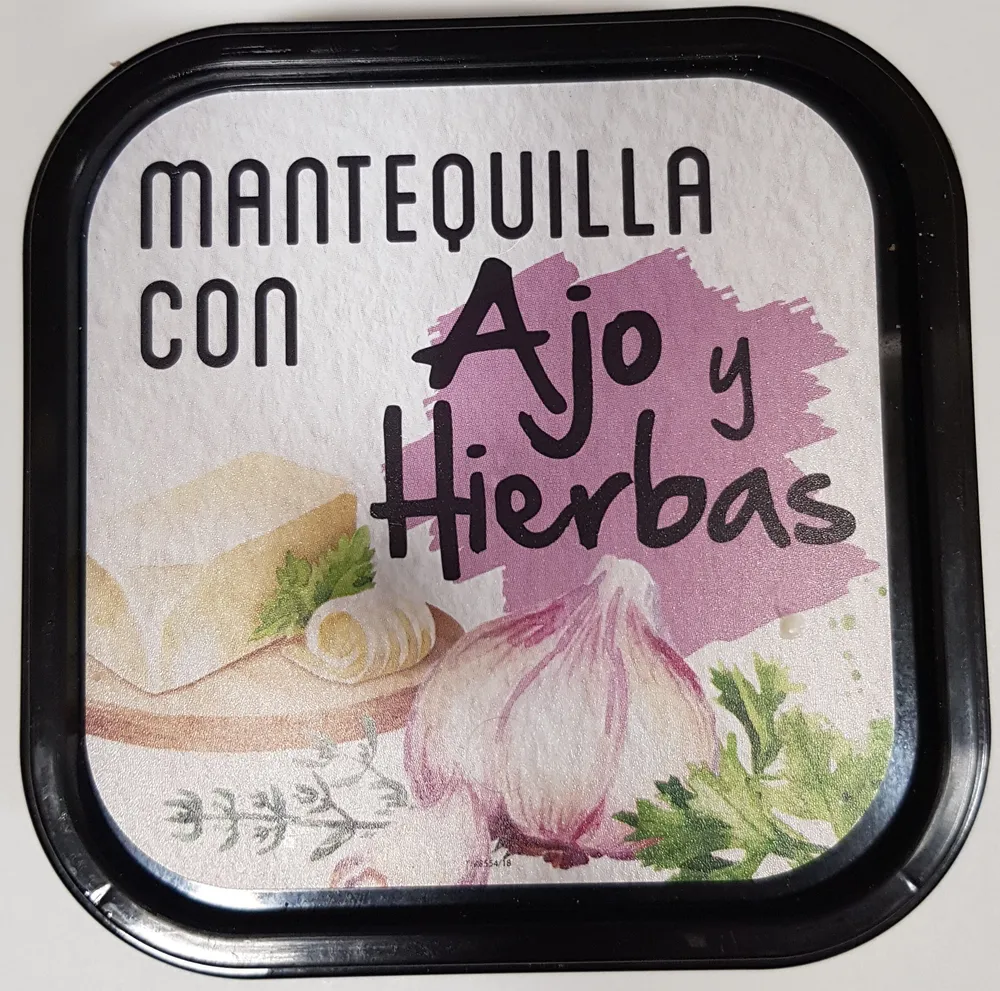 Mantequilla con ajo y hierbas