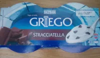Yogur estilo griego stracciatella
