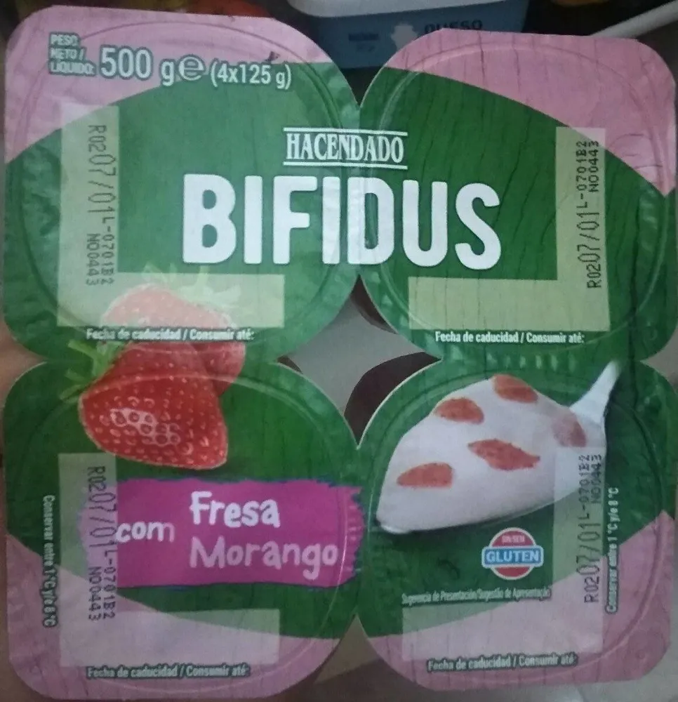 Bifidus con fresa