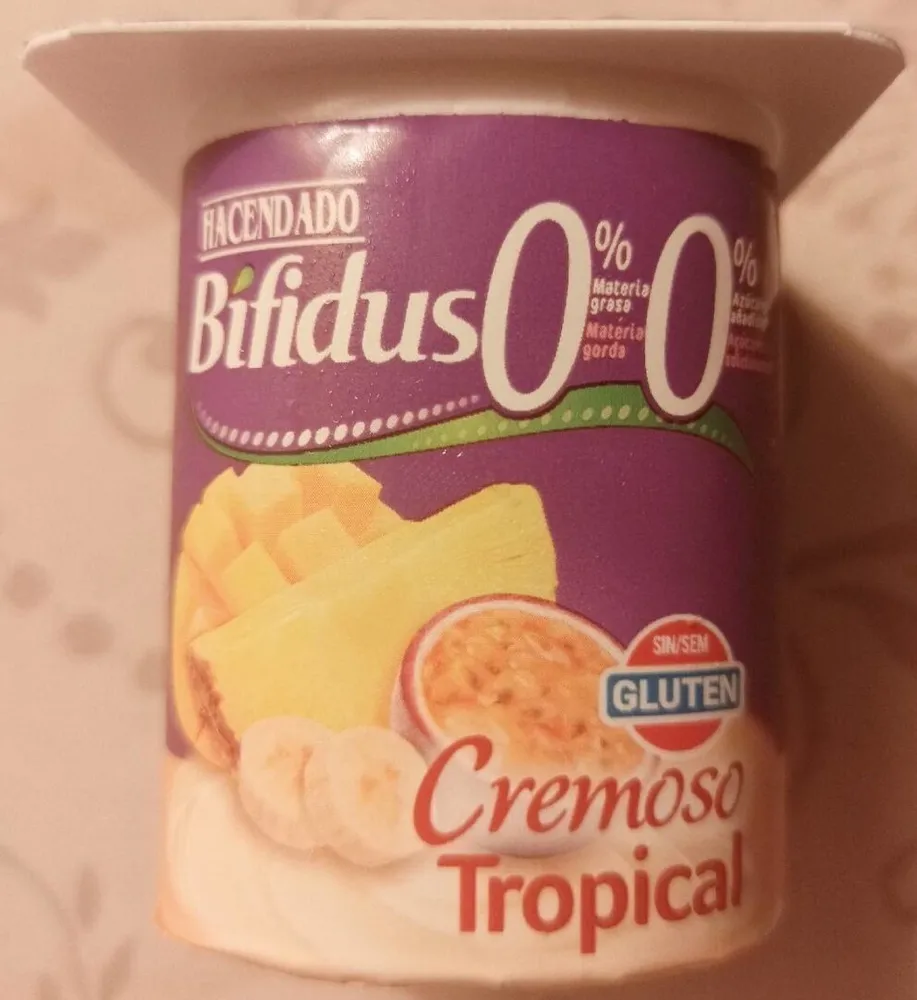 Bífidus Cremoso Tropical 0%