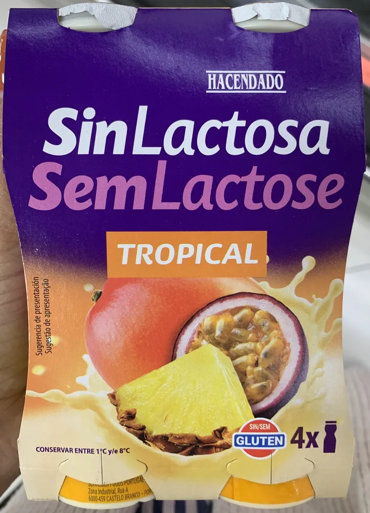 SinLactosa Tropical