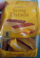 Turrón yema tostada