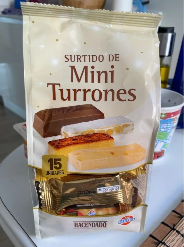 mini turrones