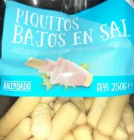 Piquitos bajos en sal