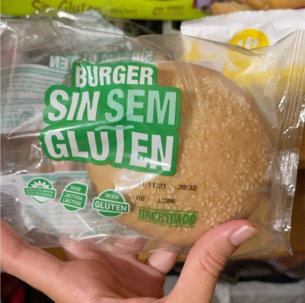 Pan burger sin gluten