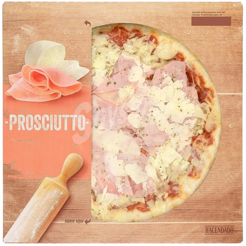 Pizza prosciutto