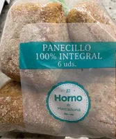 Panecillo 100% integral