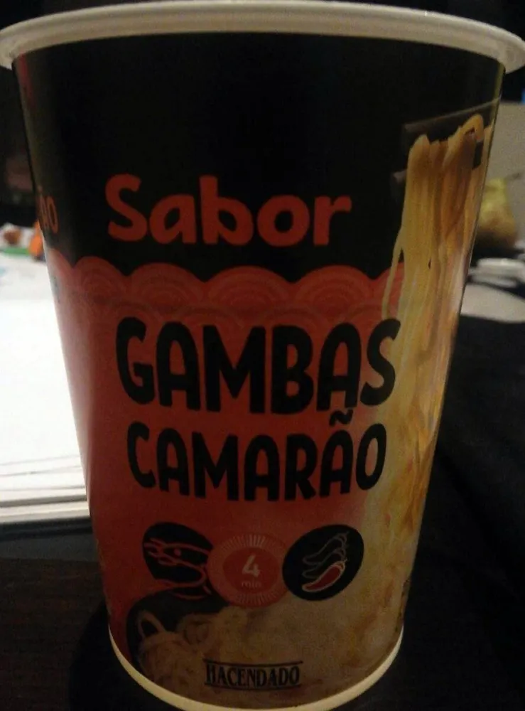 Noodles sabor gambas