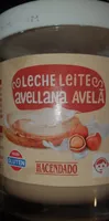 Crema de avellana y leche