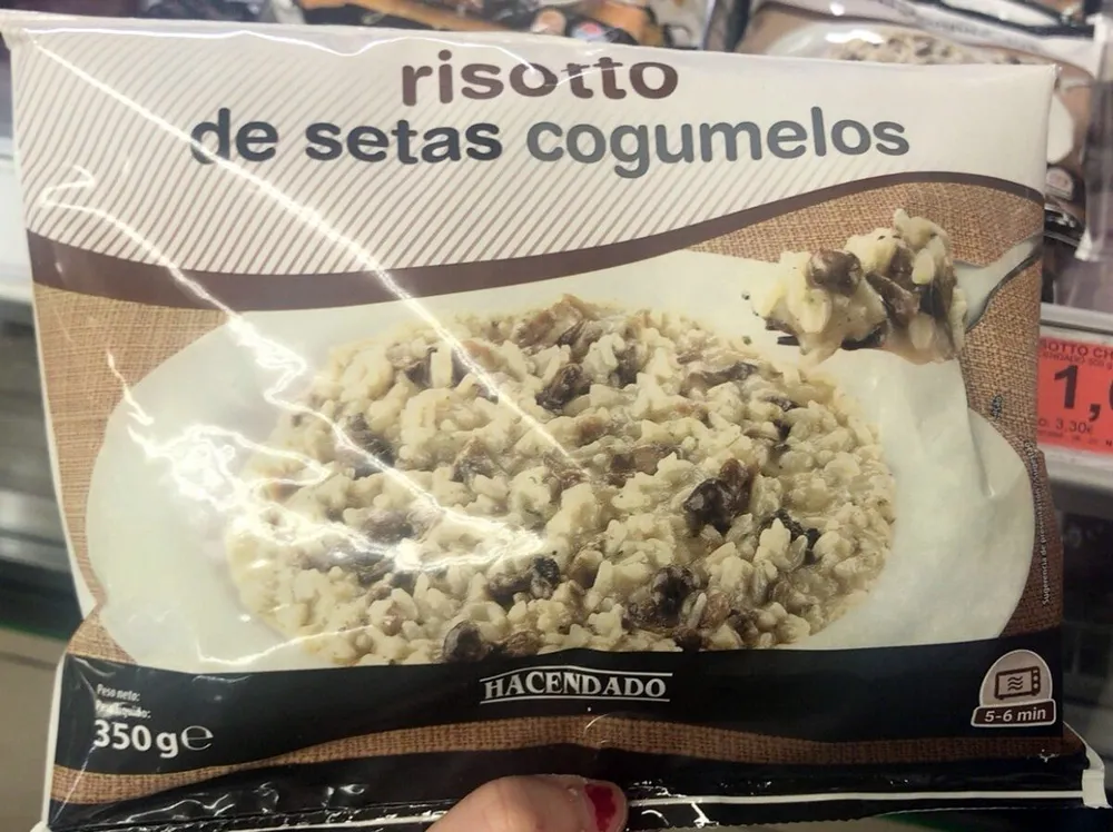 Risotto de setas