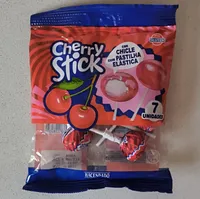 Cherry stick con chicle