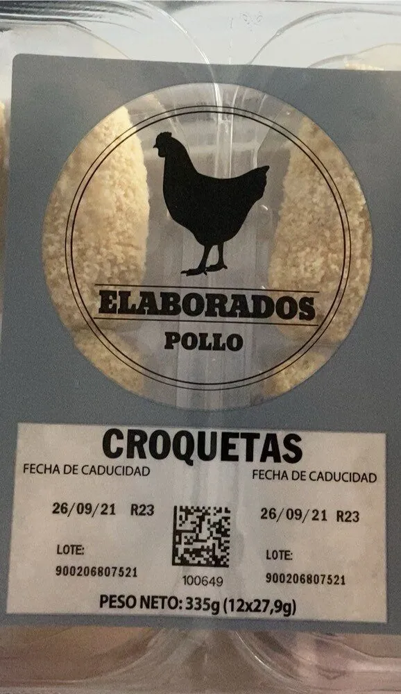 Croquetas de pollo