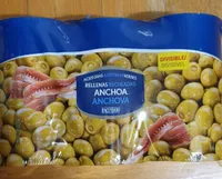Aceitunas manzanilla rellenas de anchoa