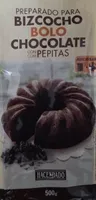 Preparado para bizcocho de chocolate