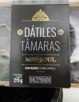 Dátiles medjoul con hueso