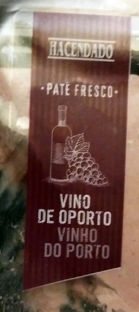Paté fresco de vino de Oporto