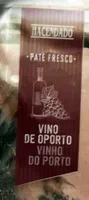 Paté fresco de vino de Oporto
