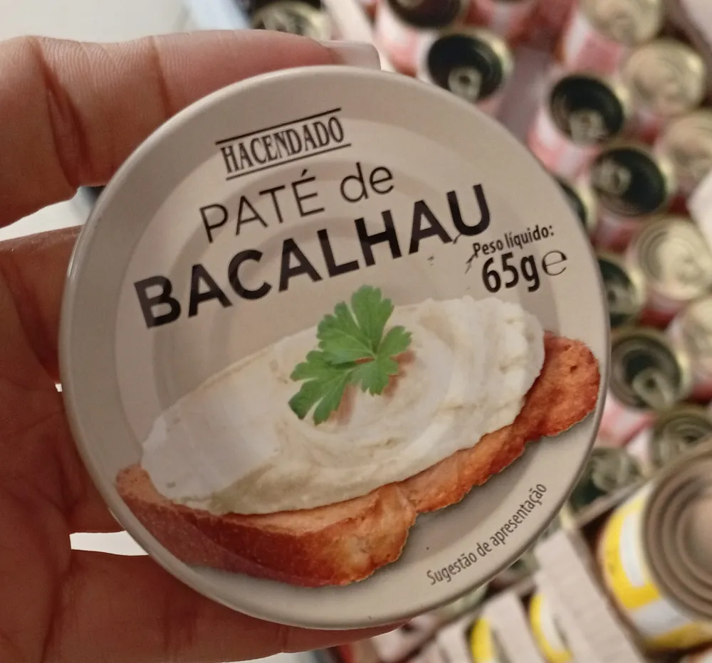 PATE DE BACALHAU HACENDADO