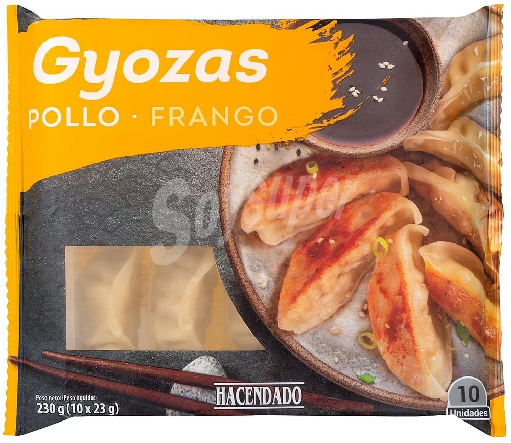 Gyozas pollo
