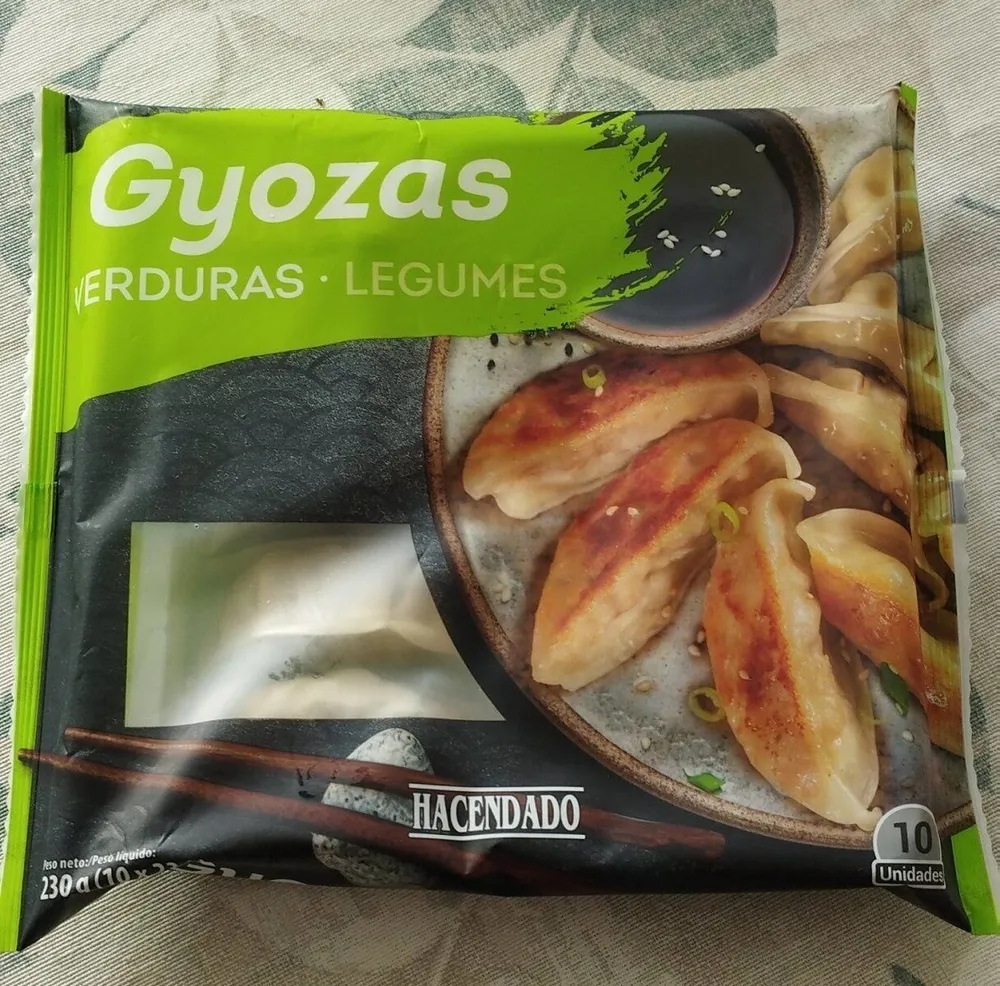 Gyozas verduras