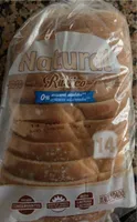 Pan de molde blanco natural rústico