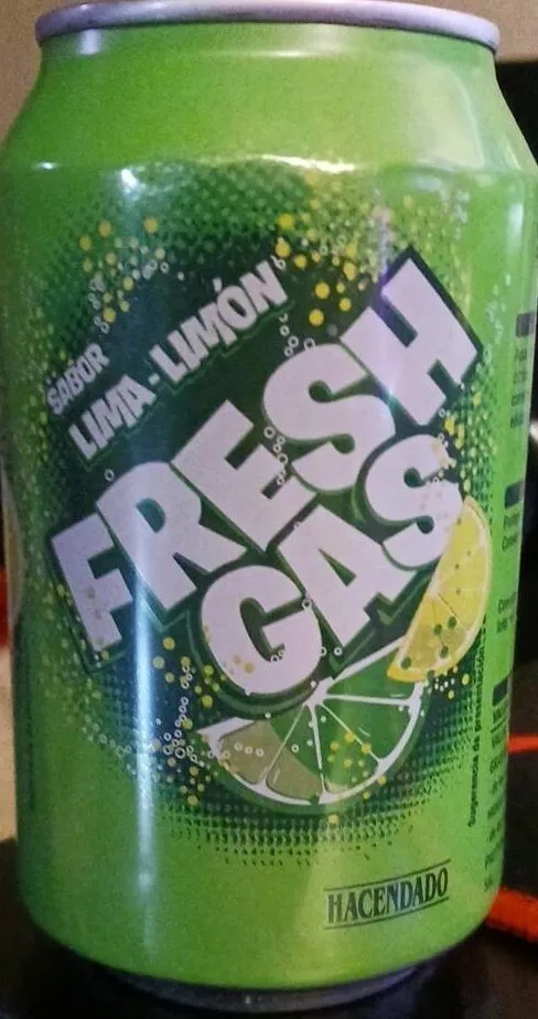 Fresh gas lima-limón