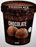 Helado vegetal de chocolate con trozos de chocolate