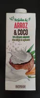 Bebida de arroz y coco