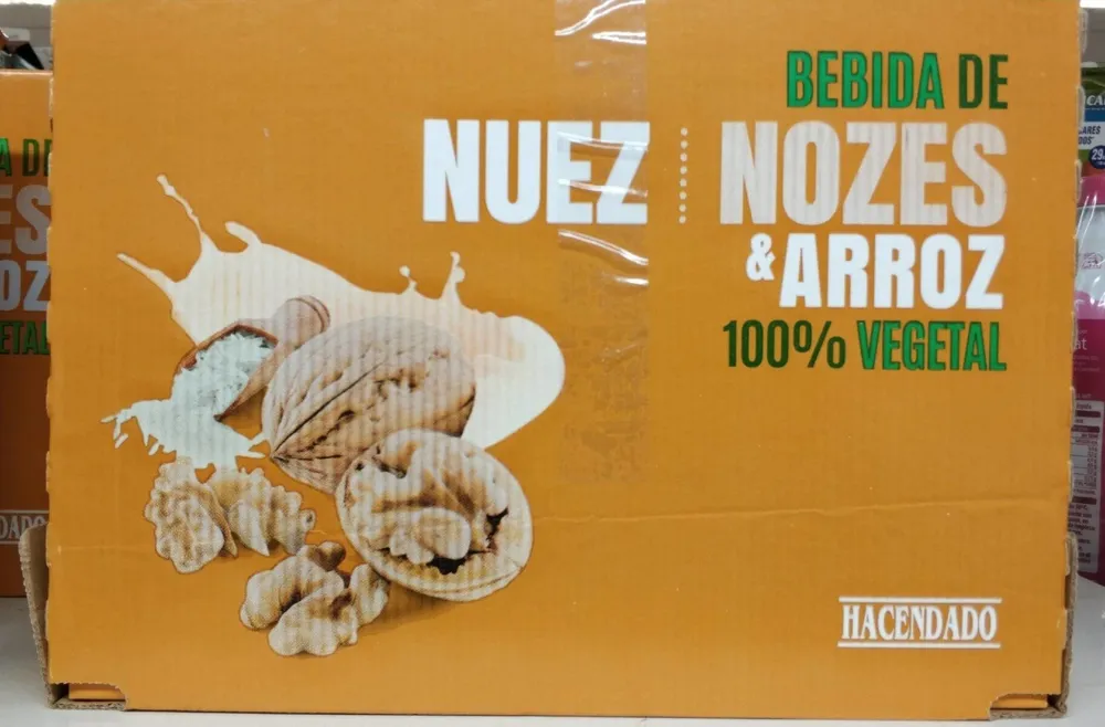 Bebida de nuez & arroz