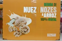 Bebida de nuez & arroz