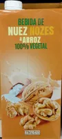 Bebida de nuez y arroz