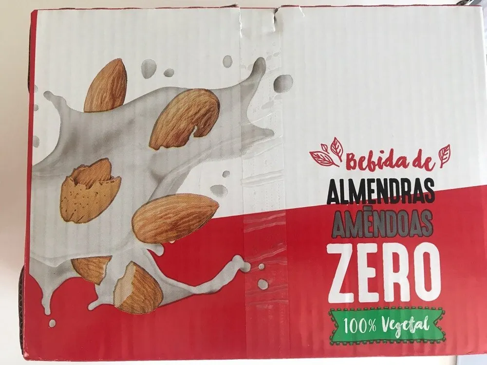 Bebida de almendras zero