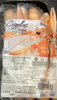Cigalas crudas