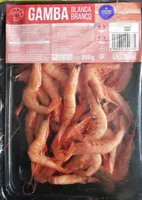 Gamba blanca cocida