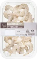 Langostino crudo y pelado
