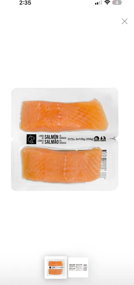 Lomo de salmón
