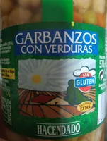 Garbanzos con verduras