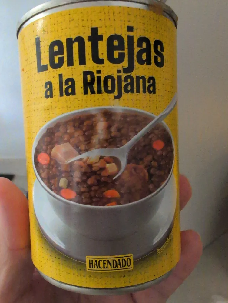 Lentejas a la riojana