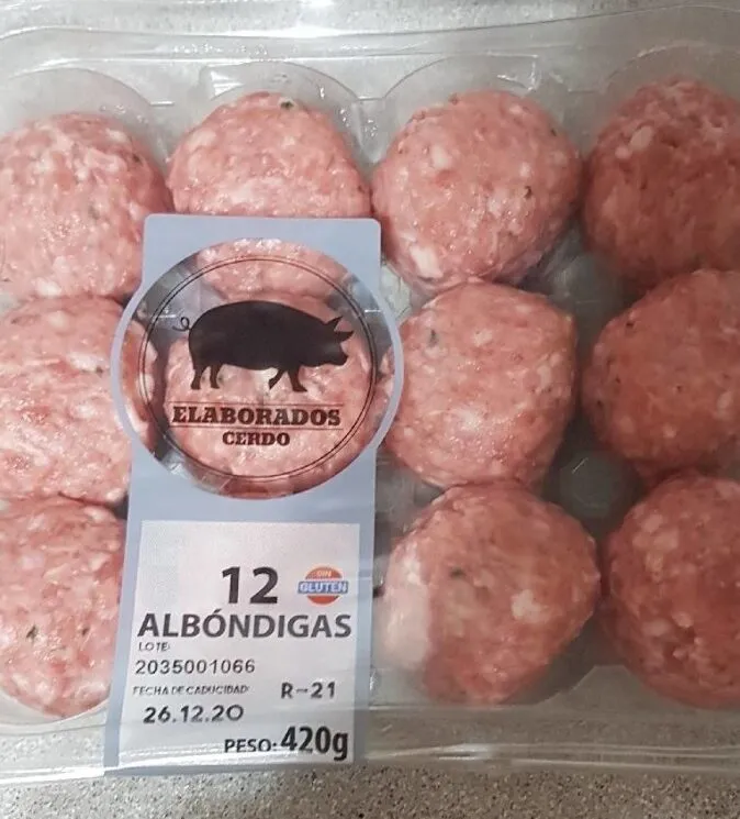 Albóndigas de cerdo