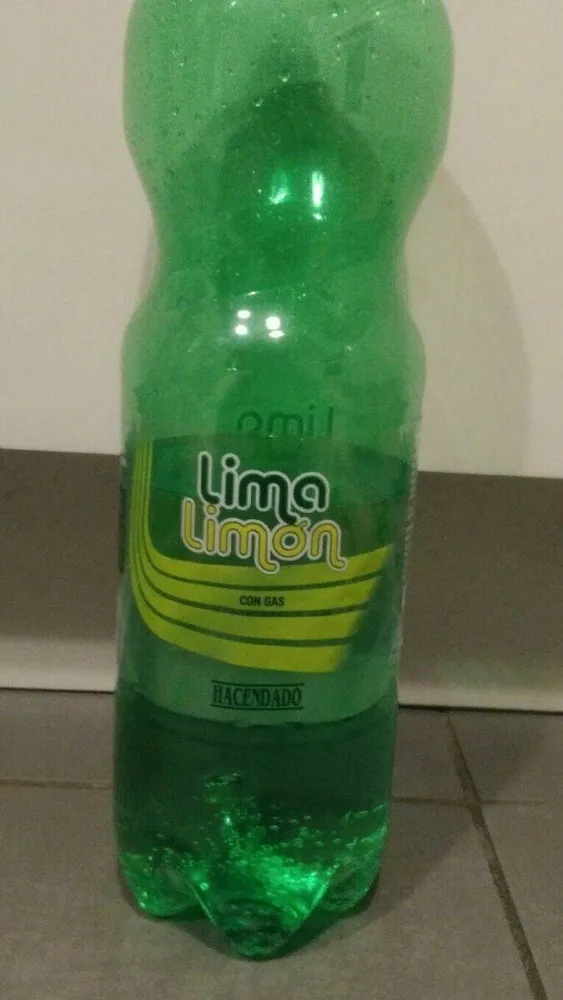 Lima limón con gas