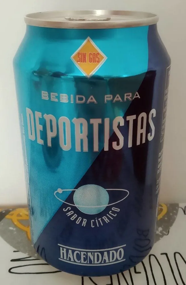 Bebida para deportistas