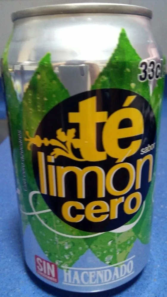 Té sabor limón zero
