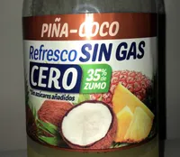 Refresco sin gas piña coco cero
