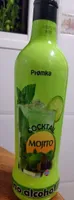 Cocktail de mojito sin alcohol