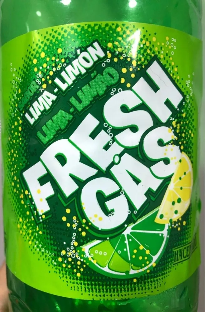 Fresh gas lima-limón
