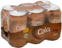 Refresco cola zero azúcar zero cafeína