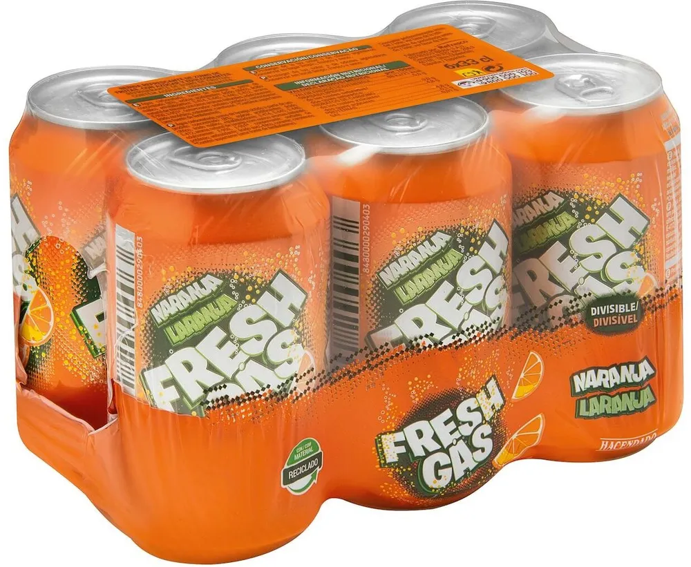 Fresh gas naranja